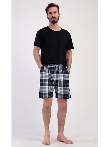 Pánské pyžamové šortky Felix - modrá