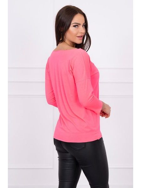 Tričko "CASUAL", neonově růžová