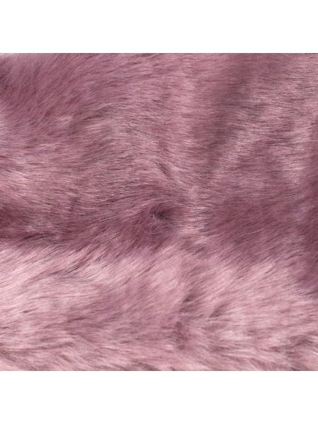 Elegantní kožešinová štola modrozelená