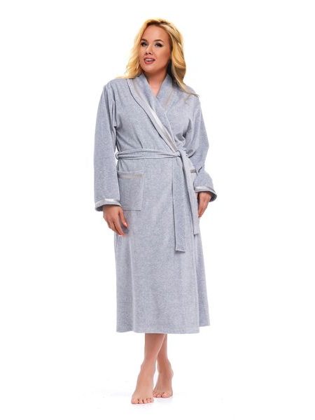 Dámský župan 1078 grey