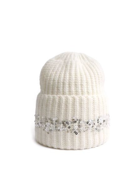 Zimní čepice - bílá