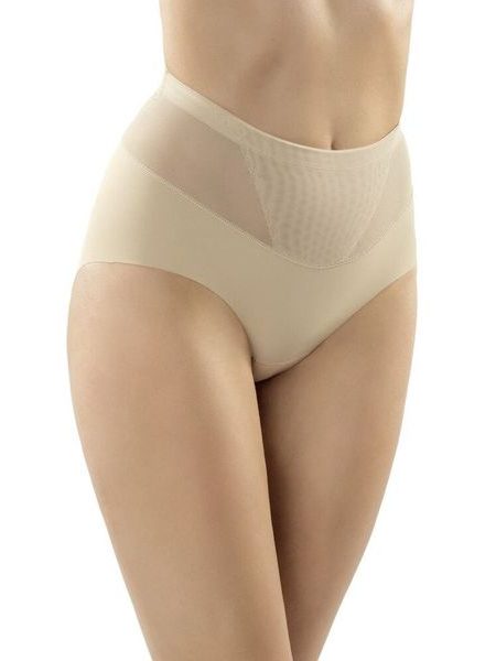 Vyšší stahovací kalhotky Vanisa béžové