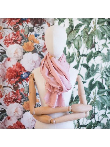 Šátek Artistic vibes růžový