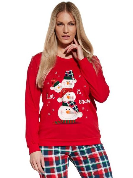 Dámské pyžamo 671/348 Snowman