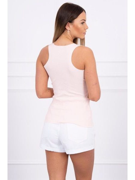 Tílko s deskou, světle růžová