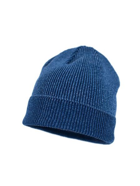 Černá žebrovaná čepice