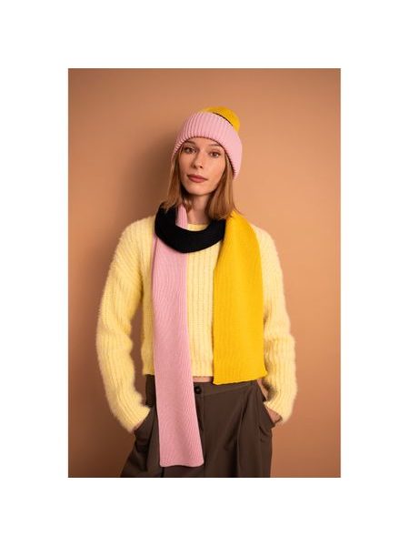 Čepice, šála - vícebarevná