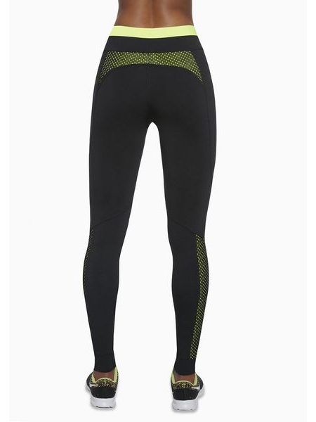 Dámské sportovní legíny BAS BLEU Inspire černá/zelená