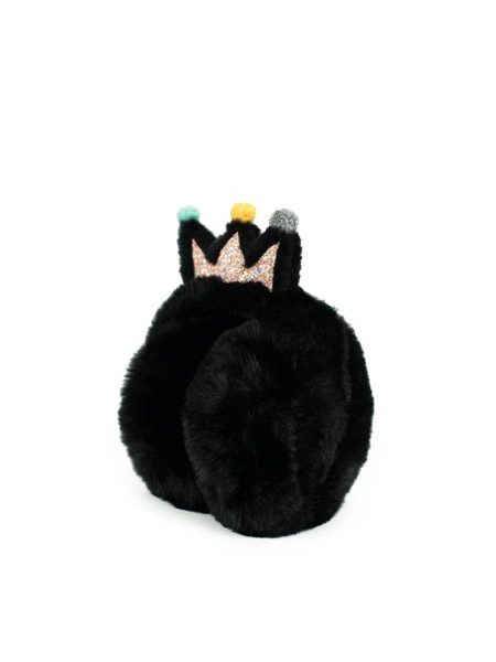 Klapky na uši Zimní královna černá