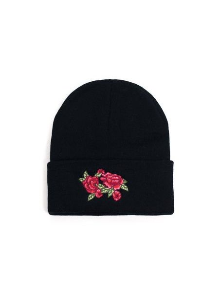 Čepice s růží