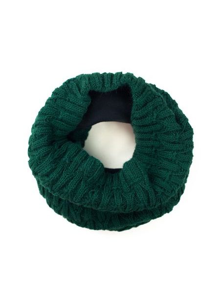 Zimní tunelový šál světle modrý