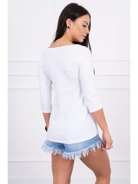 Bílé tričko Don´t Look Back