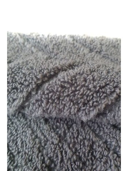 Dámský dlouhý župan se šálovým límcem ATHENA antracitová