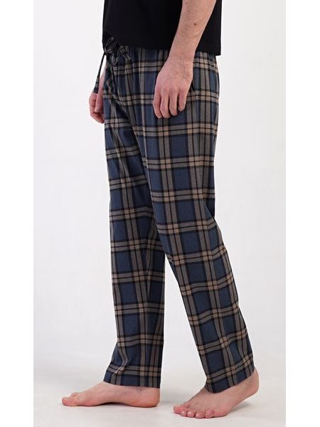 Pánské pyžamové kalhoty Luis - tmavě šedá