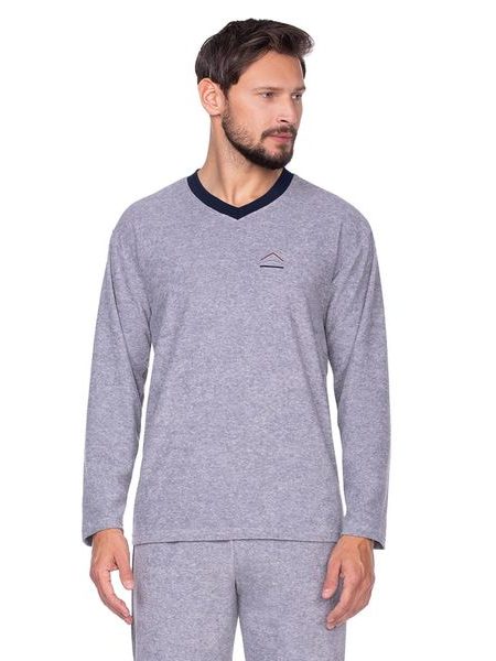 Pánské pyžamo 592 grey plus