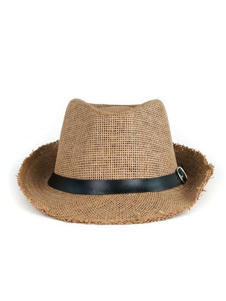 Otrhaný trilby klobouk