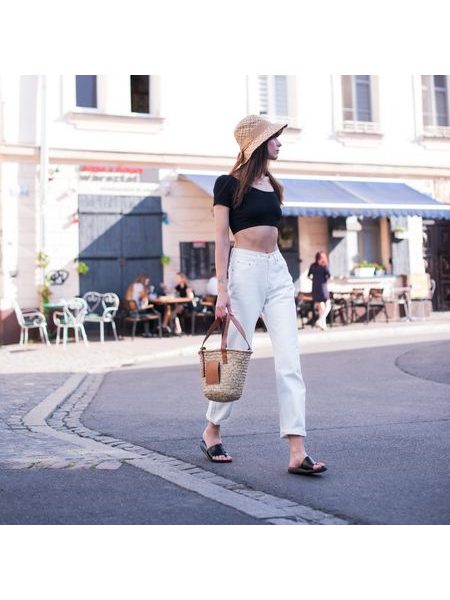 Krásná letní kabelka - béžovohnědá