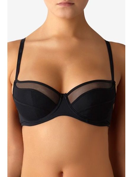 Podprsenka 3/4 cup BRITNEY SPEARS Camellia černá