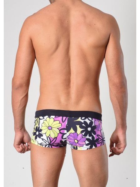 Pánské plavky boxerky GERONIMO 1418 zelené