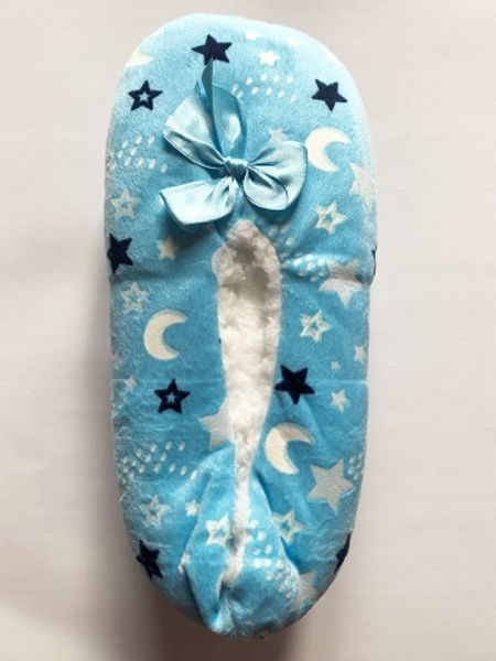 Dámské svítící BAČKORY sv. modré