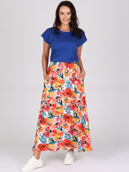 Dámská dlouhá sukně S DALMA 459