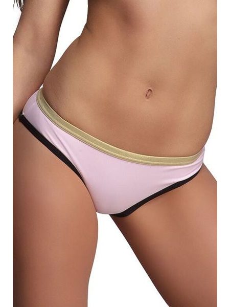 Světle růžové plavkové kalhotky Naomi
