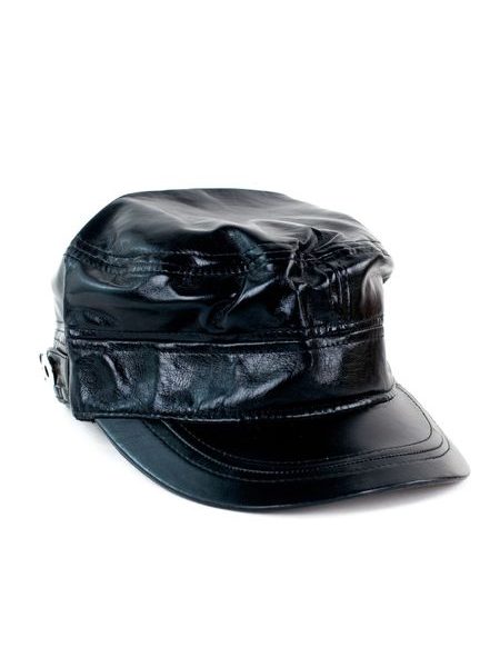 Módní černá kšiltovka