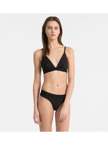 Podprsenka CALVIN KLEIN Tonal Logo černá