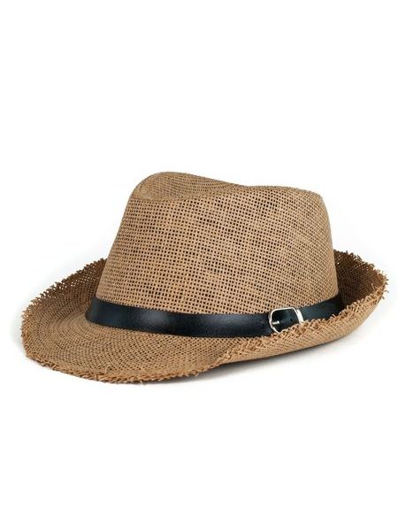 Otrhaný trilby klobouk