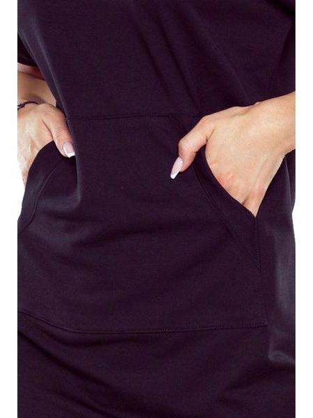 Noční košile Fleur black