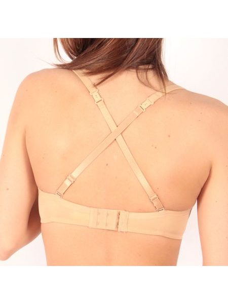 Bezešvá vyztužená podprsenka CHANGE Tactel tělová