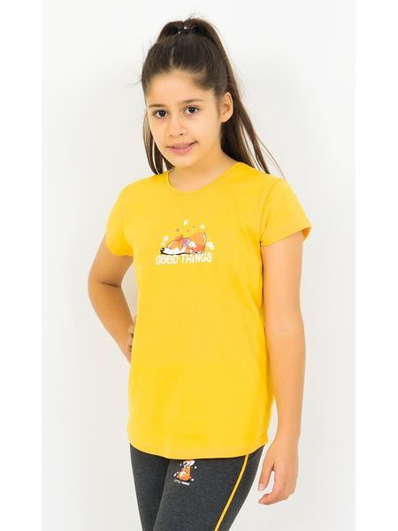 Dětské pyžamo kapri Good things - žlutá