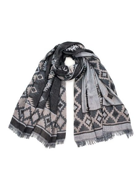 Šál Aztécké potěšení béžový