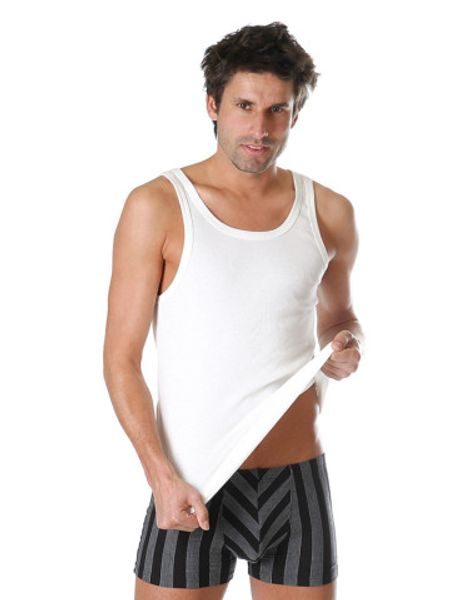 Pánský žebrovaný nátělník EGON 002