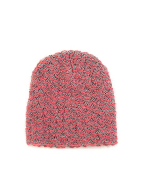 Růžová čepice beanie