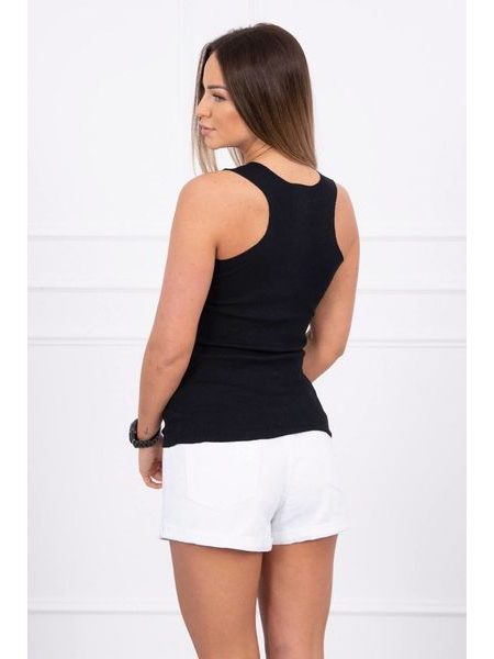 Tílko s deskou, černá