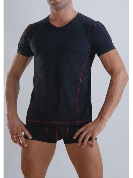 Pánské bambusové tričko s krátkým rukávem GERONIMO 958t3