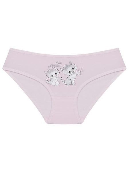 Dětské kalhotky Cat friends - smetanová