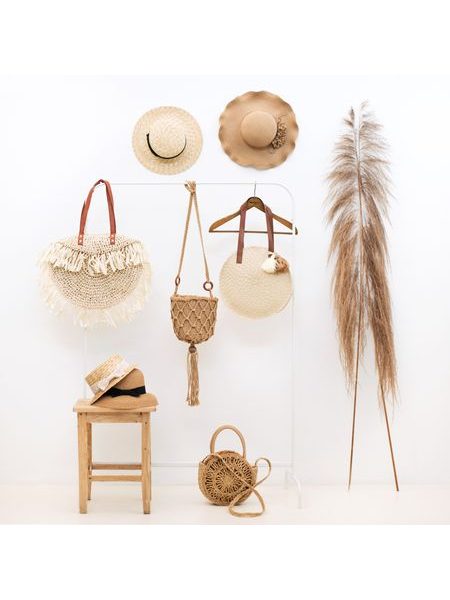 Letní proutěná taška