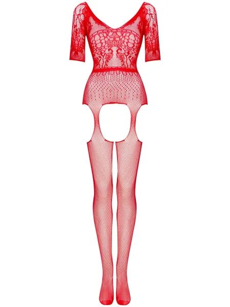 Bodystocking Courtney red
