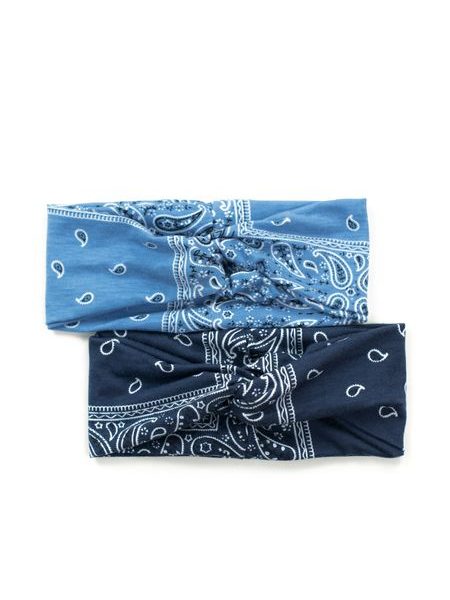 Bandana šátek světle modrá