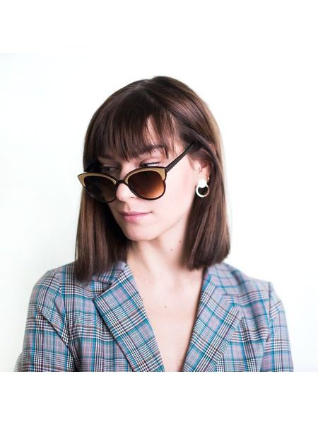 Sluneční brýle se světlým rámem