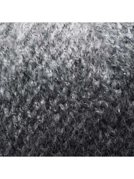 Dvoubarevná šedá dámská čepice