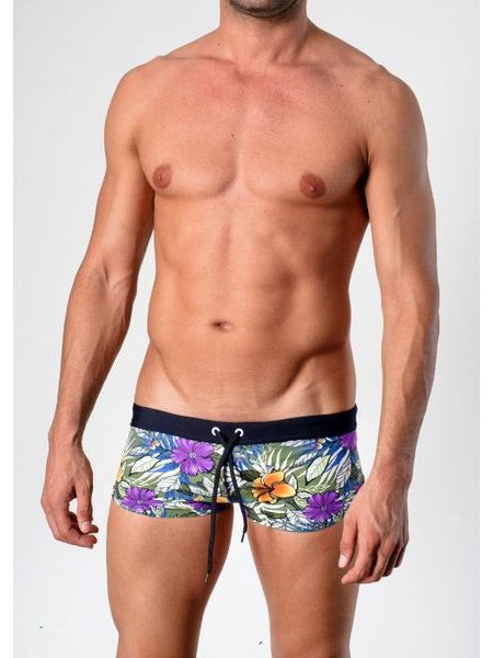 Pánské boxerkové plavky GERONIMO 1421 černé