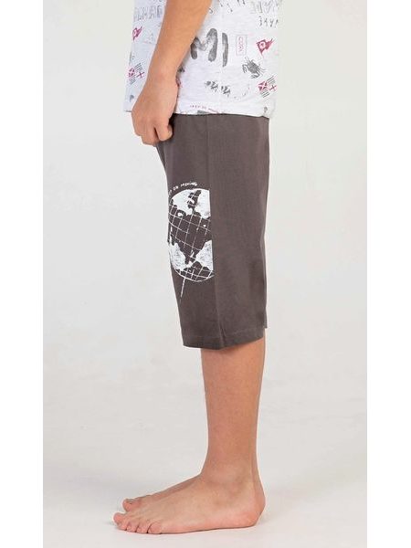 Dětské pyžamo kapri Jakub - světle šedá