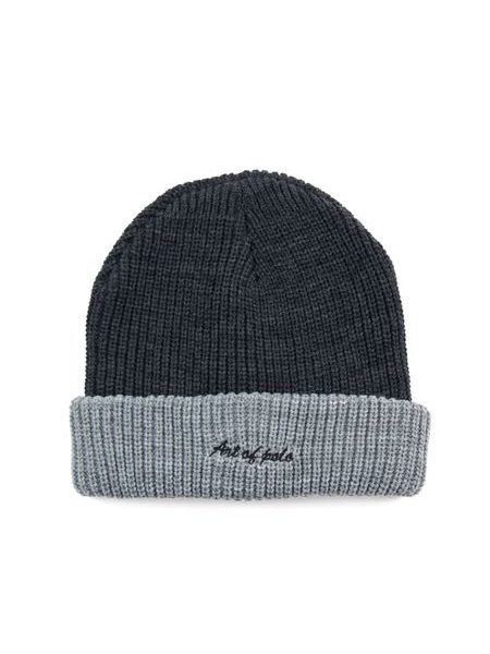 Pánská zimní čepice dvoubarevná