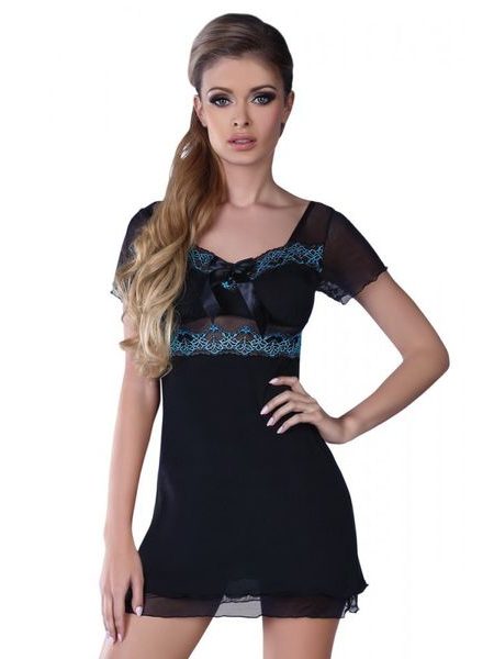 Dámská košilka LivCo Corsetti Basimah černá