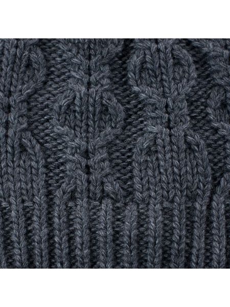 Zimní komplet čepice a nákrčníku černý