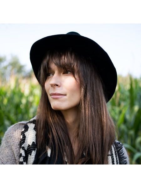 Podzimní dámský klobouk černý