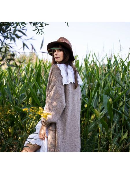 Podzimní dámský klobouk černý